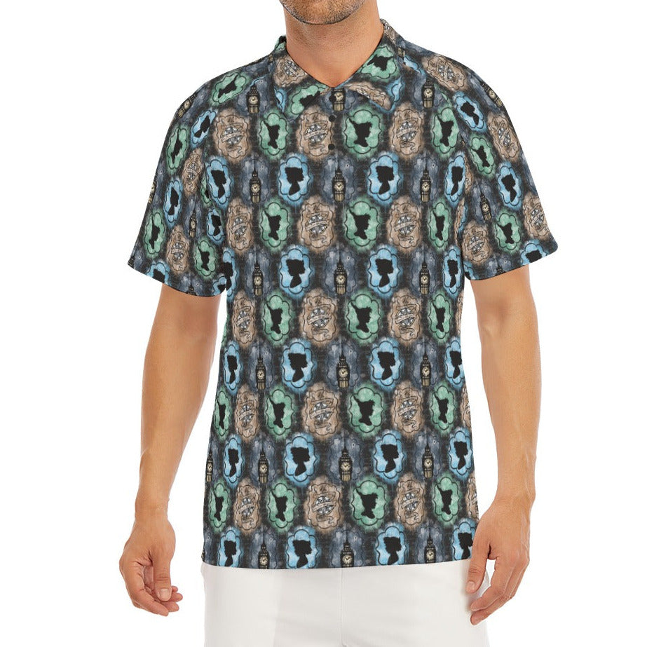 Starry Flight Silhouettes - Men's Polo Shirt