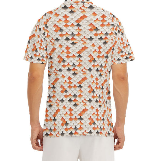 Animal Print - Koi Fish - Men's Polo Shirt