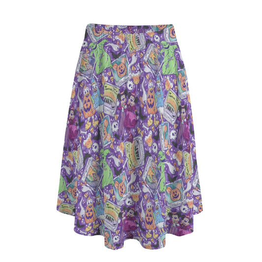 Not So Scary Halloween Party - Women's Pocket Midi Skirt