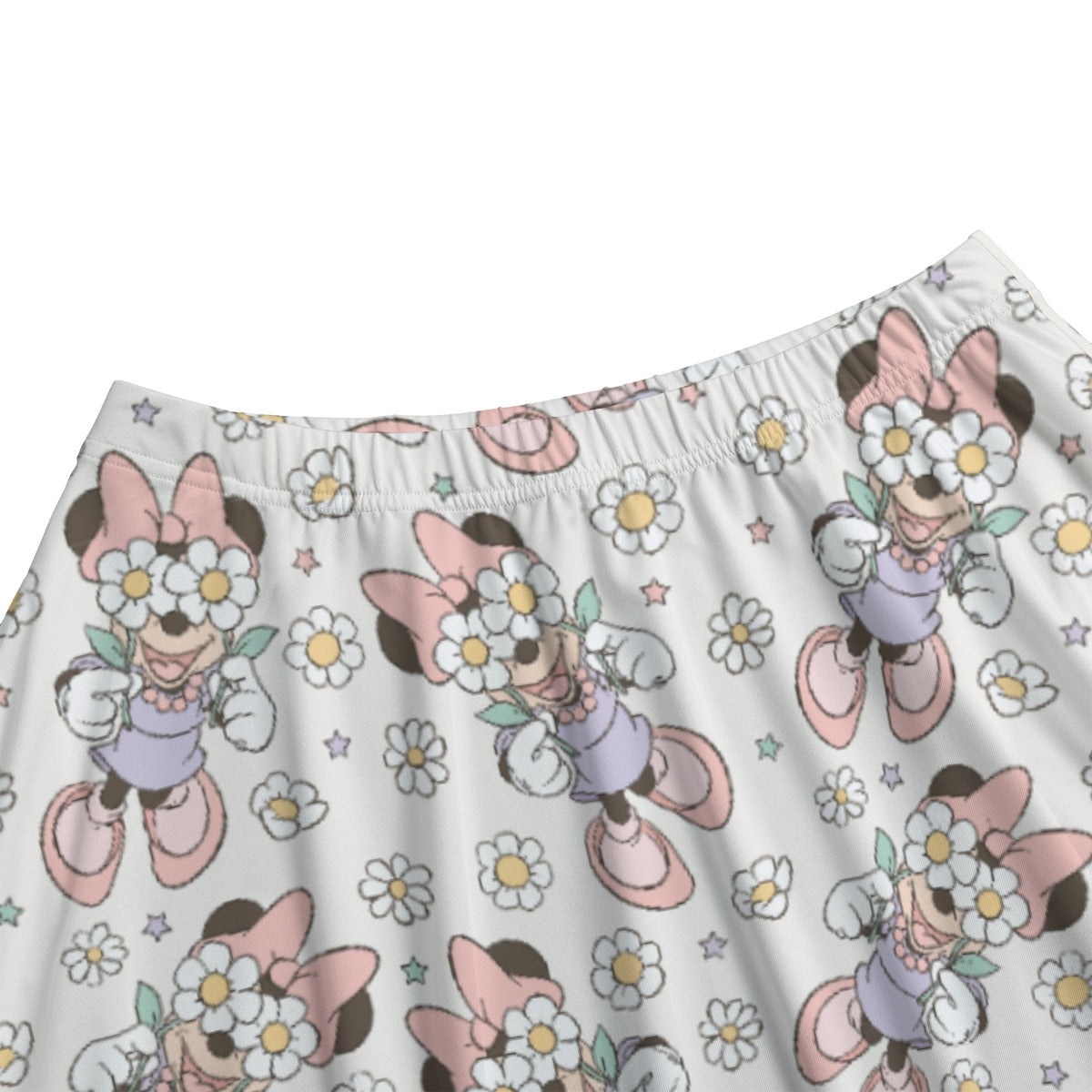 Daisy Crown Delight - Women's Pocket Midi Skirt