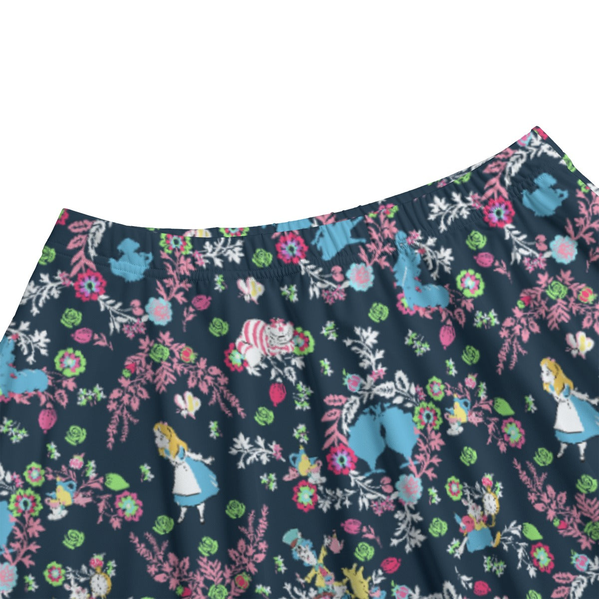 Garden Whimsy - Wonderland Dreams - Women's Pocket Midi Skirt