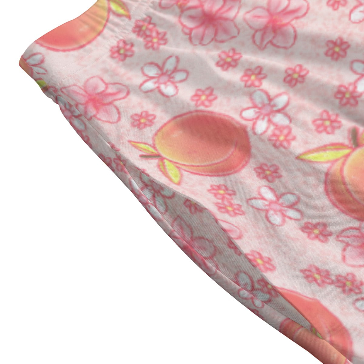 Summer Fruits - Peaches - Women's Pocket Midi Skirt