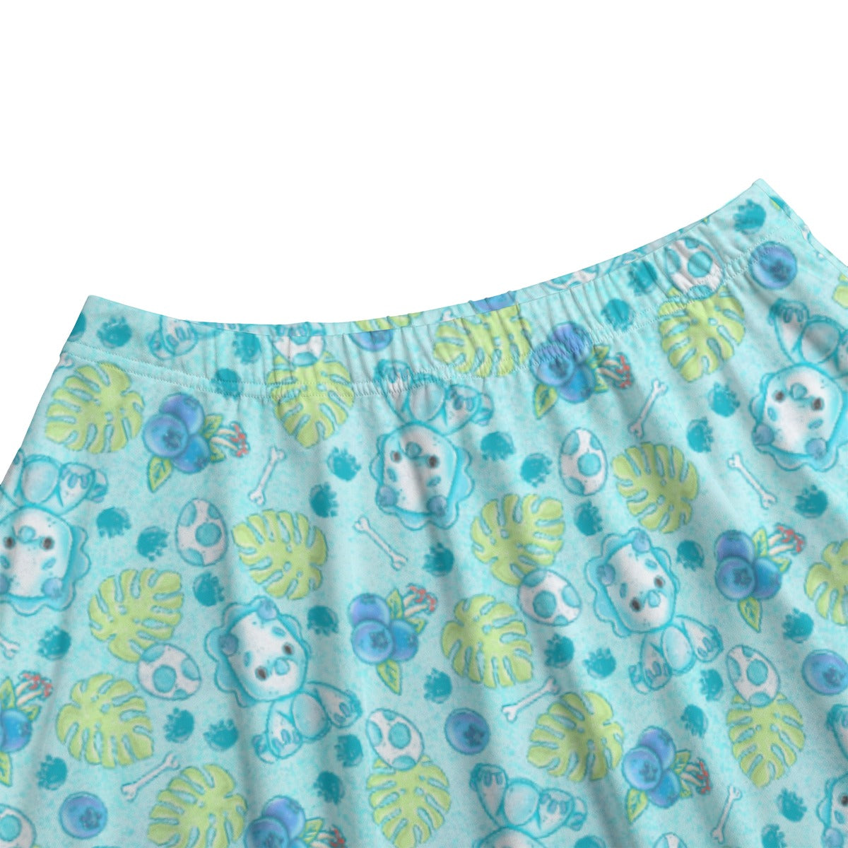 Fruitimals - Blueberry Dinosaurs - Women's Pocket Midi Skirt