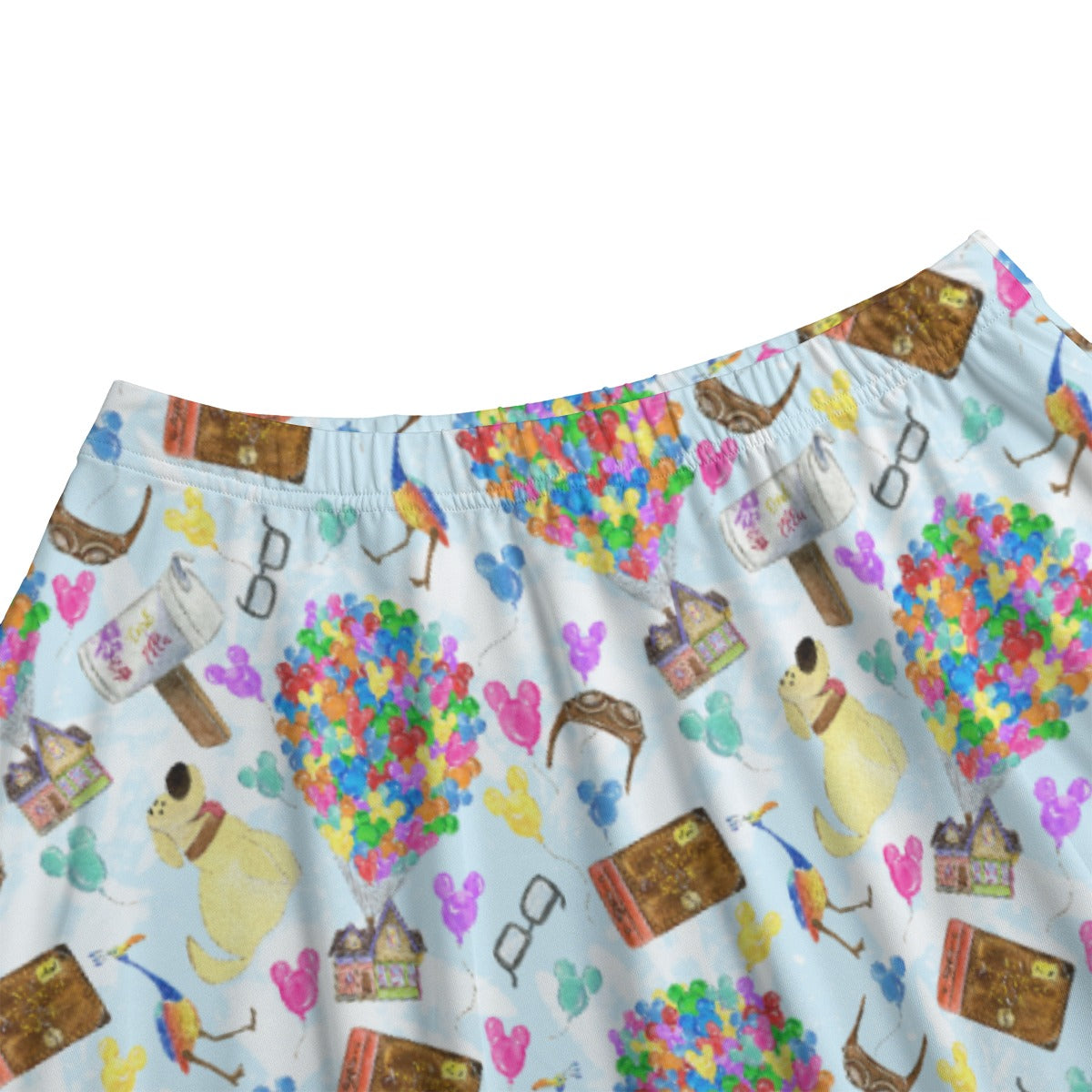 Up Adventure Icons - Women’s Pocket Midi Skirt