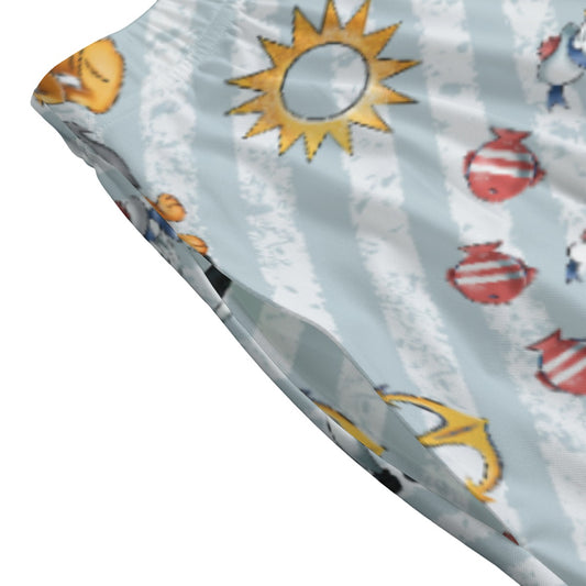 Set Sail with the Crew - Women's Pocket Midi Skirt