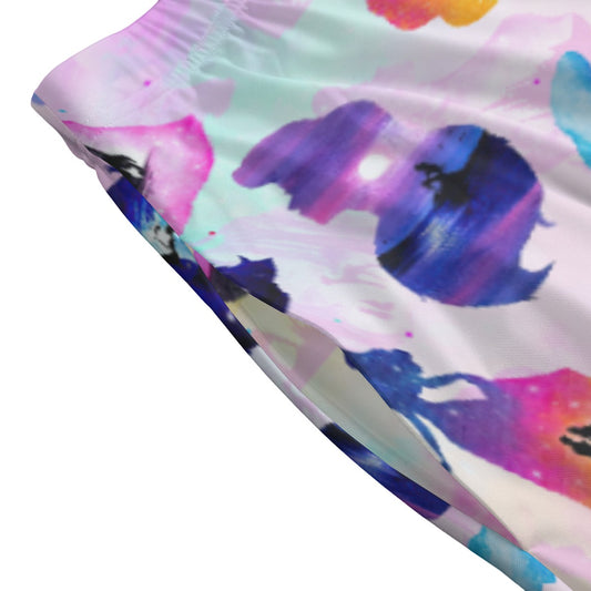 Princess And Classic Animation Silhouettes - Women's Pocket Midi Skirt