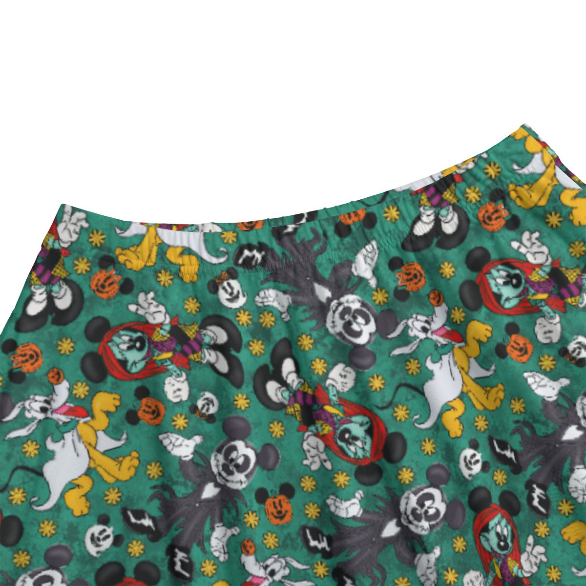 Beloved Couple as Spooky Pair - Women's Pocket Midi Skirt