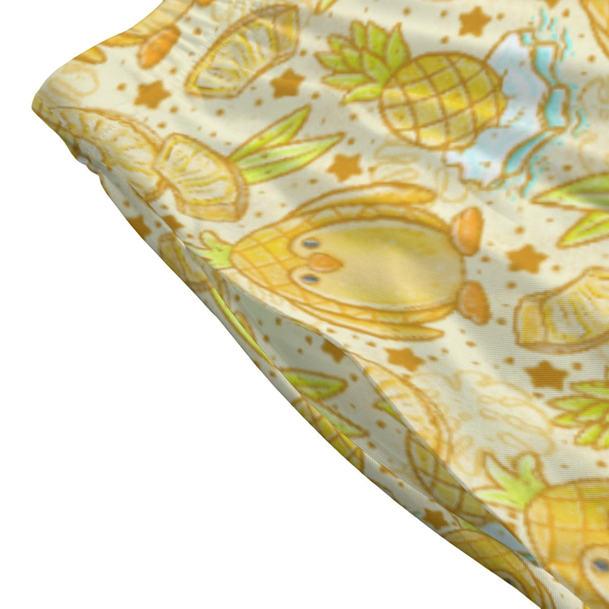 Fruitimals - Pineapple Penguins - Women's Pocket Midi Skirt