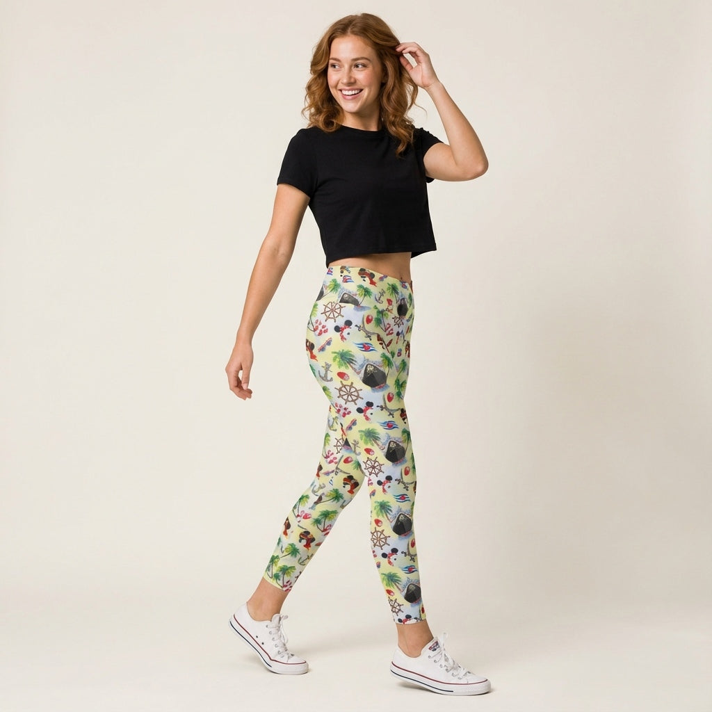 Pirate Night Cruise - Women's Yoga Leggings