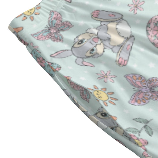 Springtime Bunny Cheer - Women's Pocket Midi Skirt
