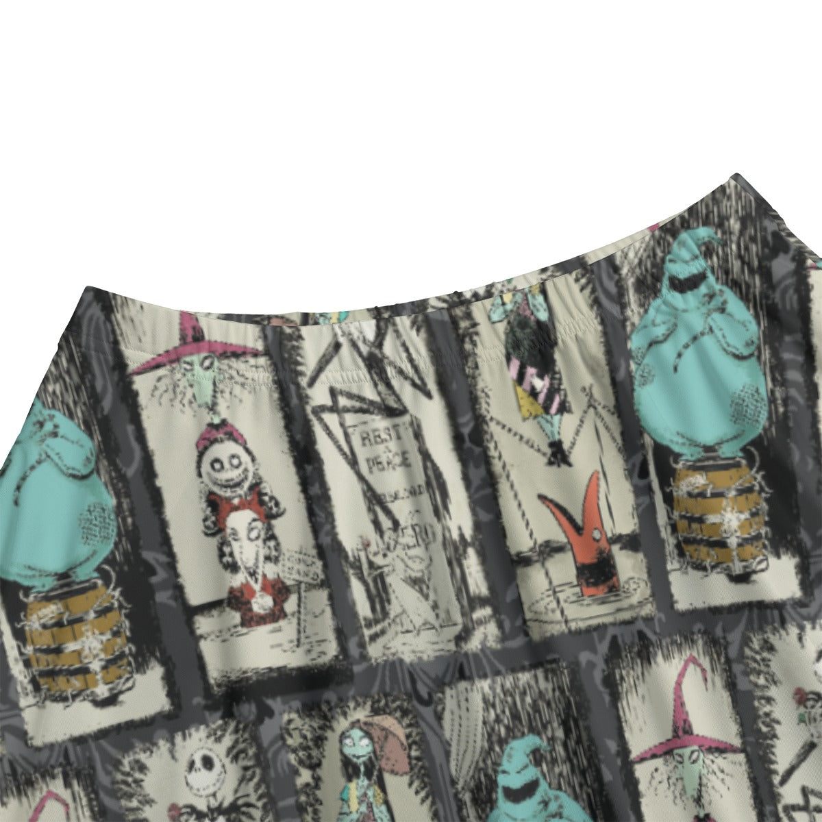 Stretching Haunted Nightmare - Women's Pocket Midi Skirt