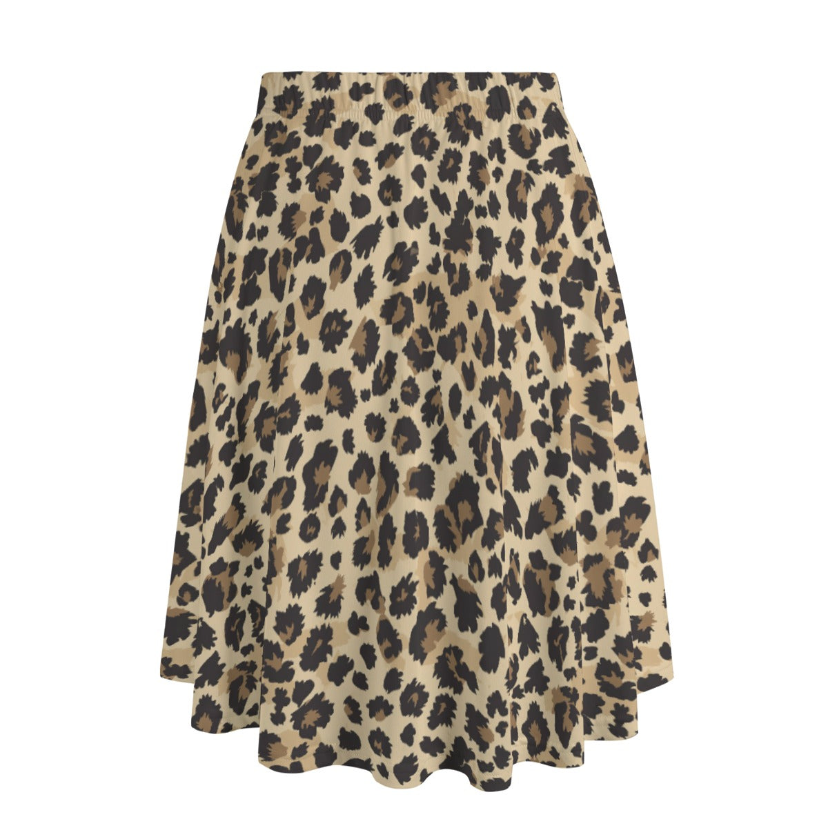Animal Print - Cheetah - Women's Pocket Midi Skirt