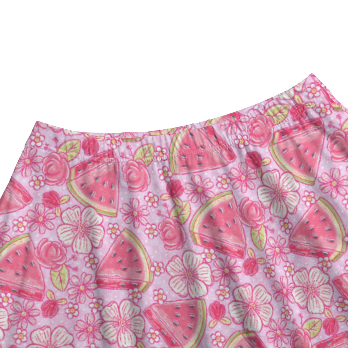 Summer Fruits - Watermelon - Women's Pocket Midi Skirt