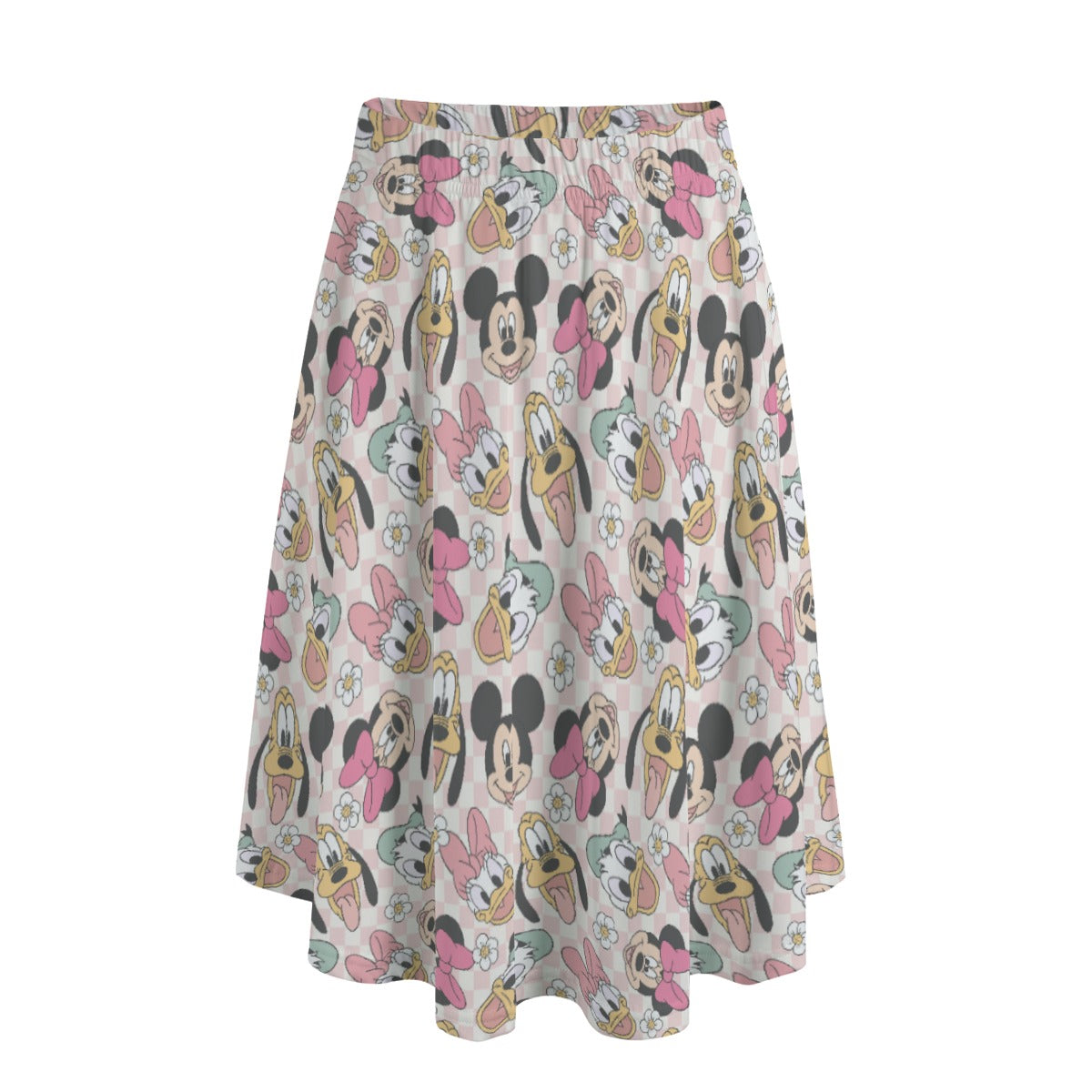 Pastel Picnic Party - Women's Pocket Midi Skirt
