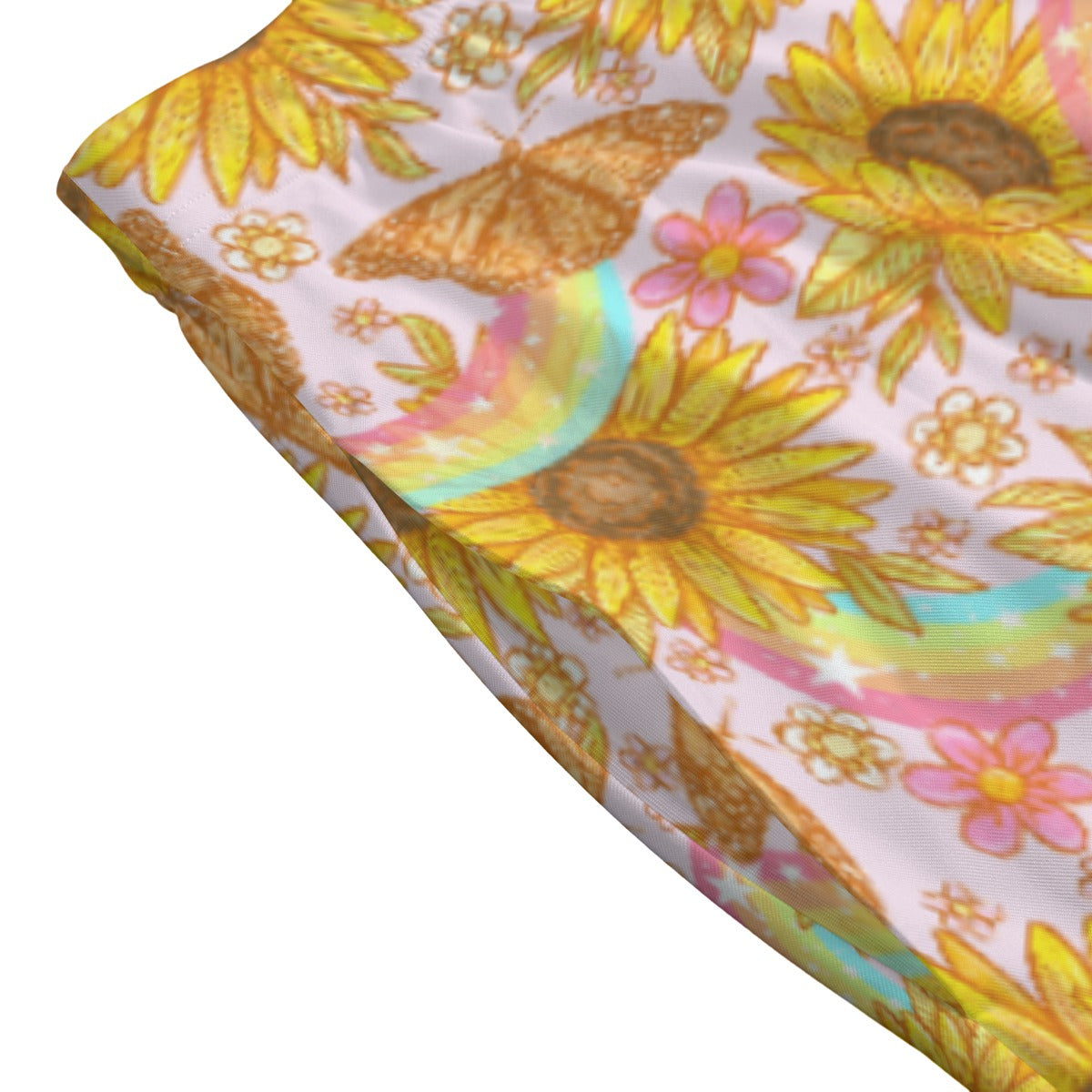 Sunflower Dreams - Women's Pocket Midi Skirt