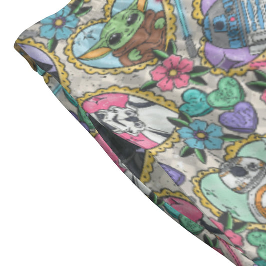 Tattoo Hearts Galactic Legends - Women's Pocket Midi Skirt