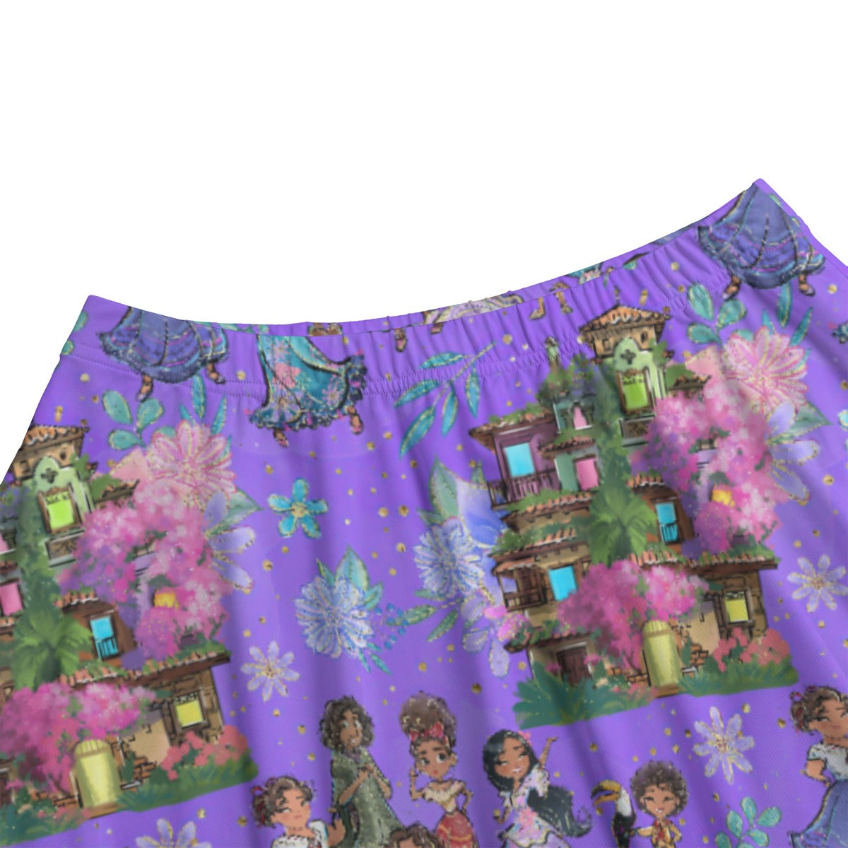 Whimsical Family Magic - Women's Pocket Midi Skirt