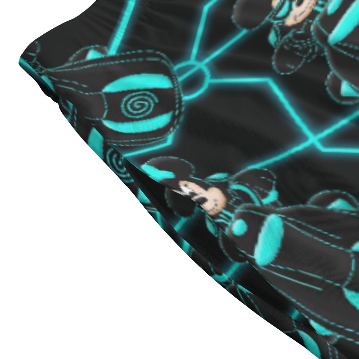 Electric Neon Grid Adventure - Women's Pocket Midi Skirt