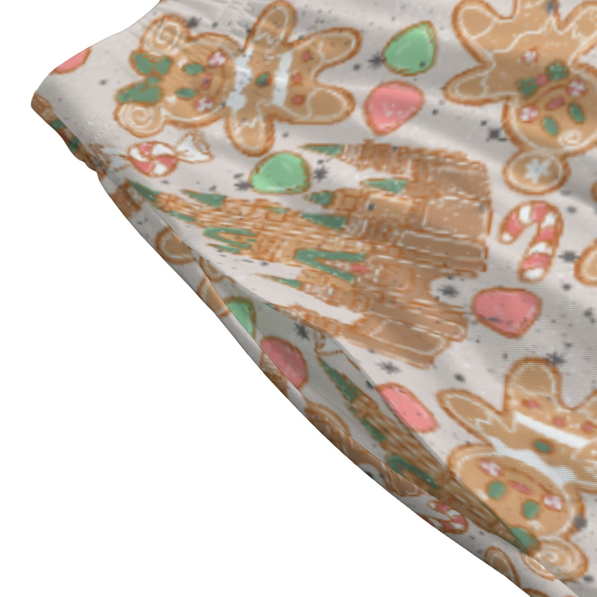 Festive Gingerbread Treats - Women's Pocket Midi Skirt