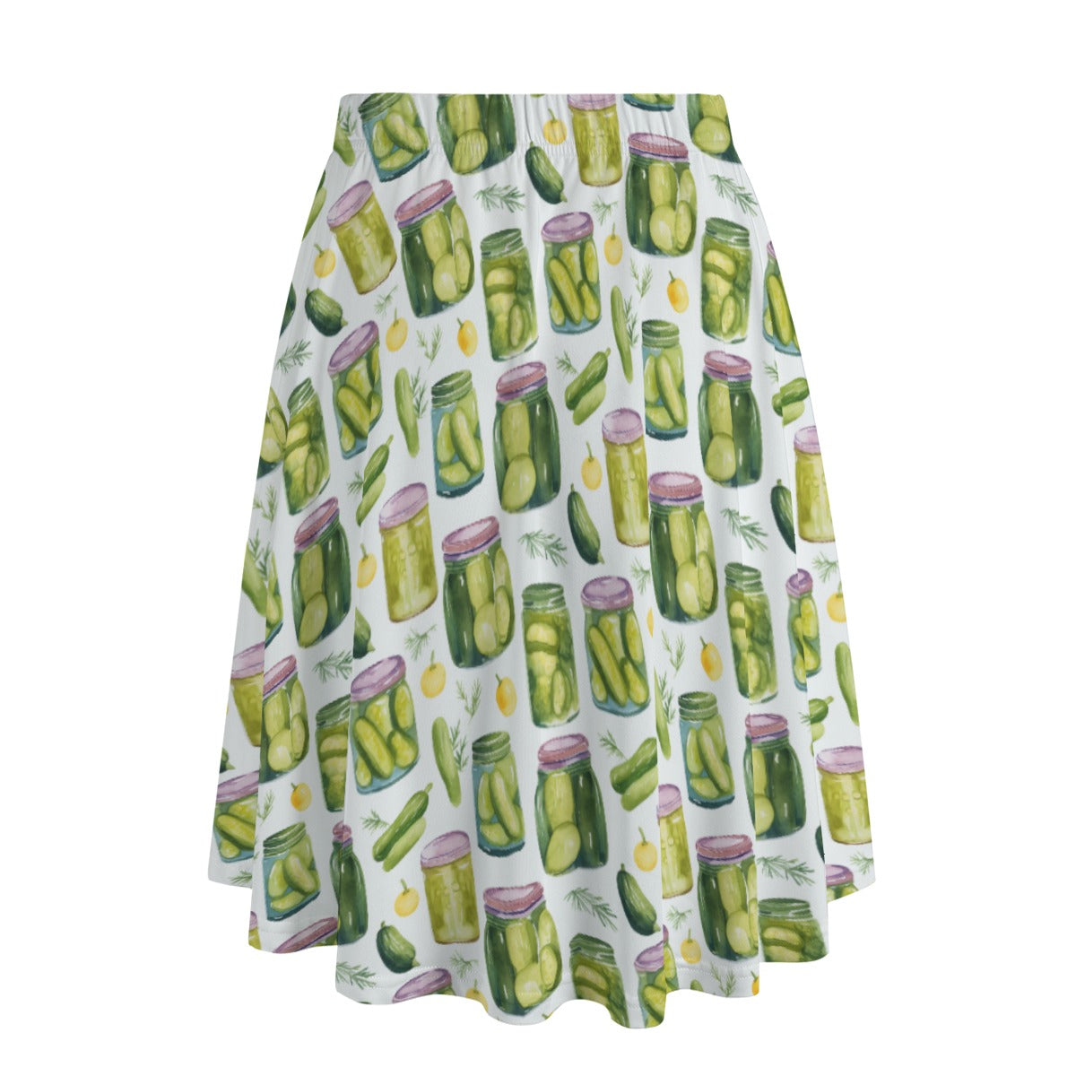 Perfect Pickle Jars - Women's Pocket Midi Skirt