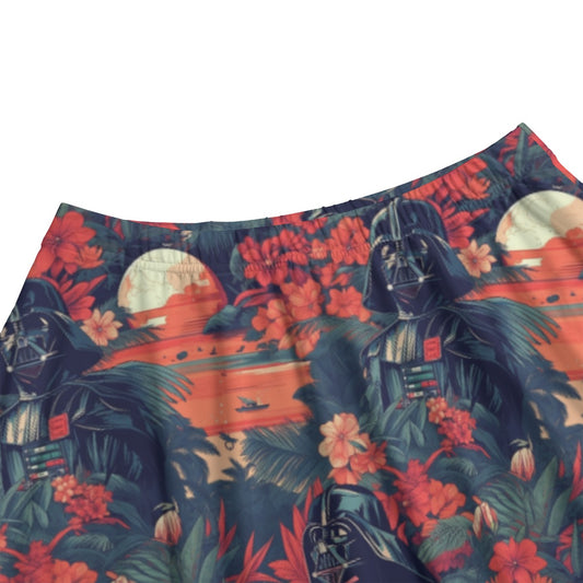 Tropical Dark Side Escape - Women's Pocket Midi Skirt