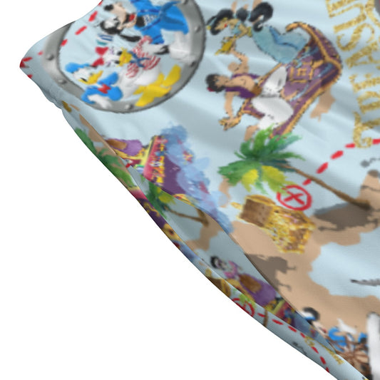 Treasure Voyage Cruise - Women's Pocket Midi Skirt