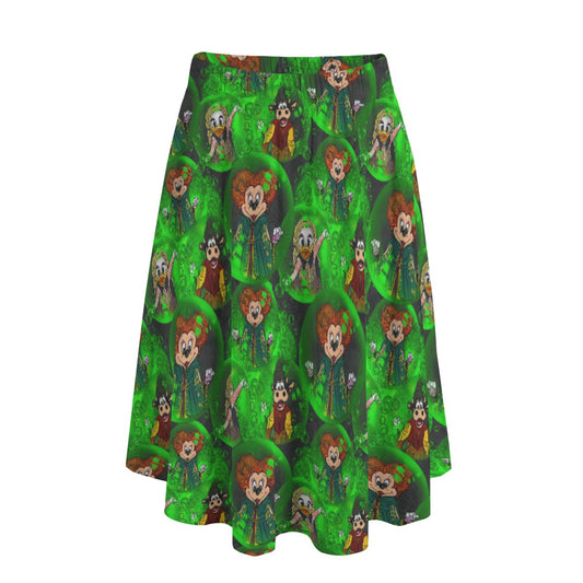 Wicked Witches’ Coven - Women's Pocket Midi Skirt