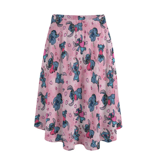 Valentine’s Mischief - Women's Pocket Midi Skirt