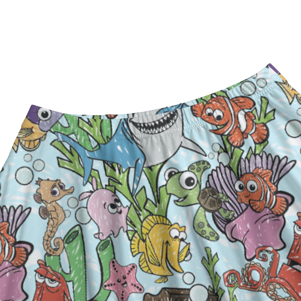 Fish Are Friends Reef - Women's Pocket Midi Skirt