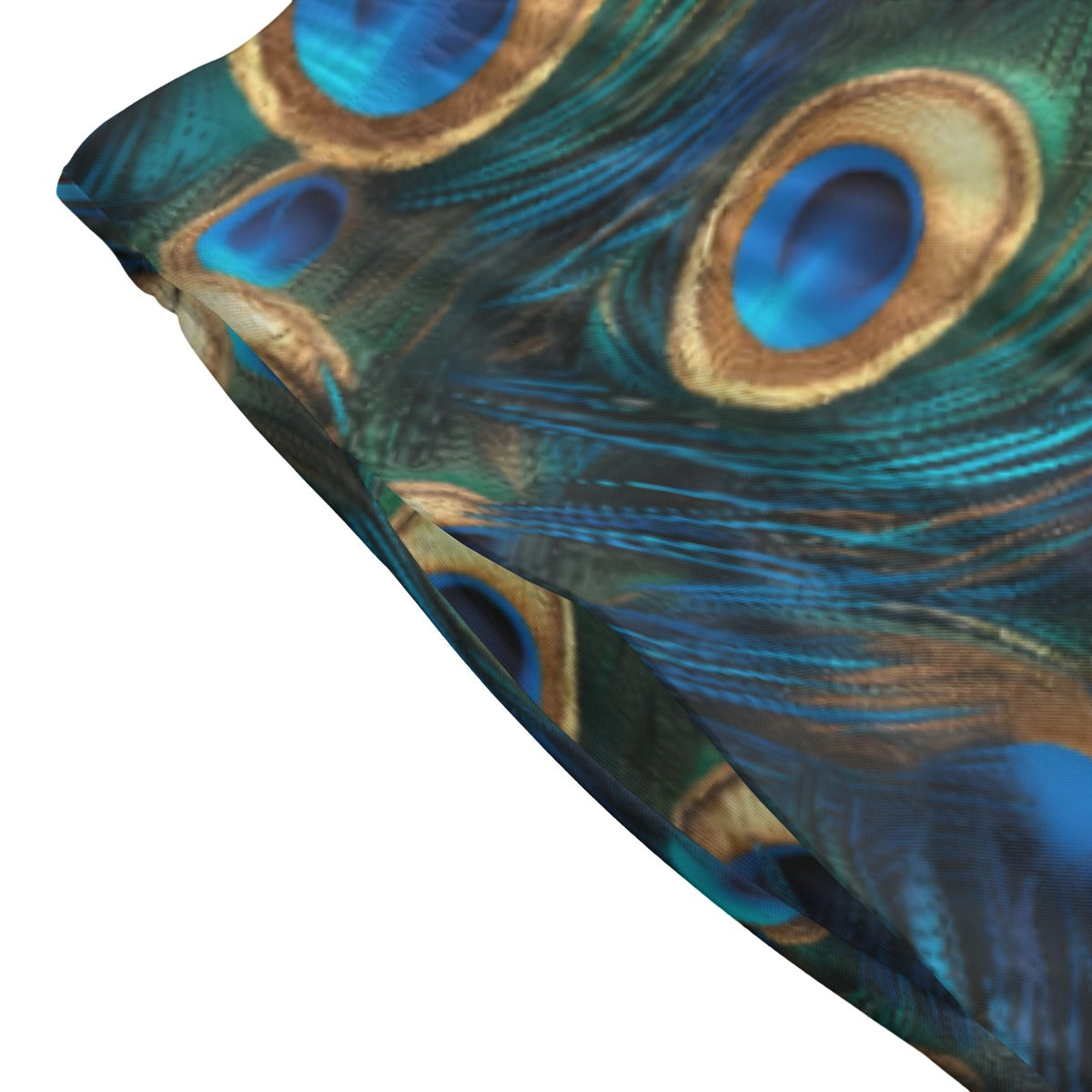 Animal Print - Peacock - Women's Pocket Midi Skirt