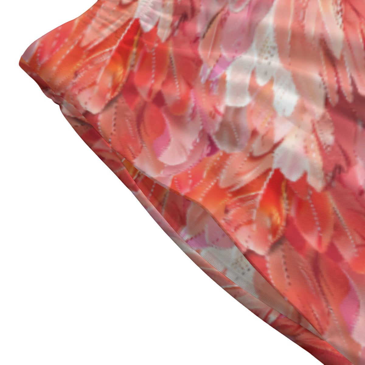 Animal Print - Flamingo - Women's Pocket Midi Skirt