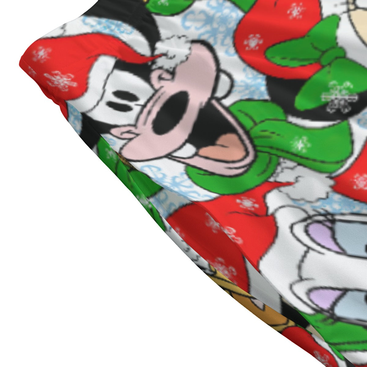 Mouse Friends in Santa Hats - Women's Pocket Midi Skirt