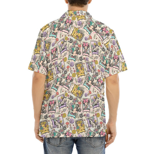 Garden Helpers Seed Packets - Men's Hawaiian Button Up Shirt