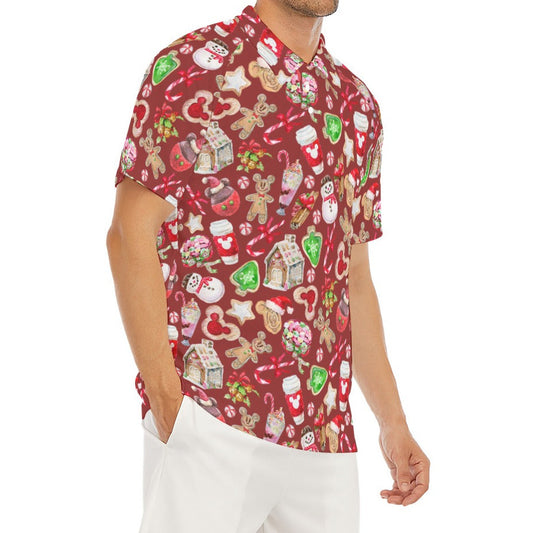 Christmas Snack Goals - Men's Polo Shirt