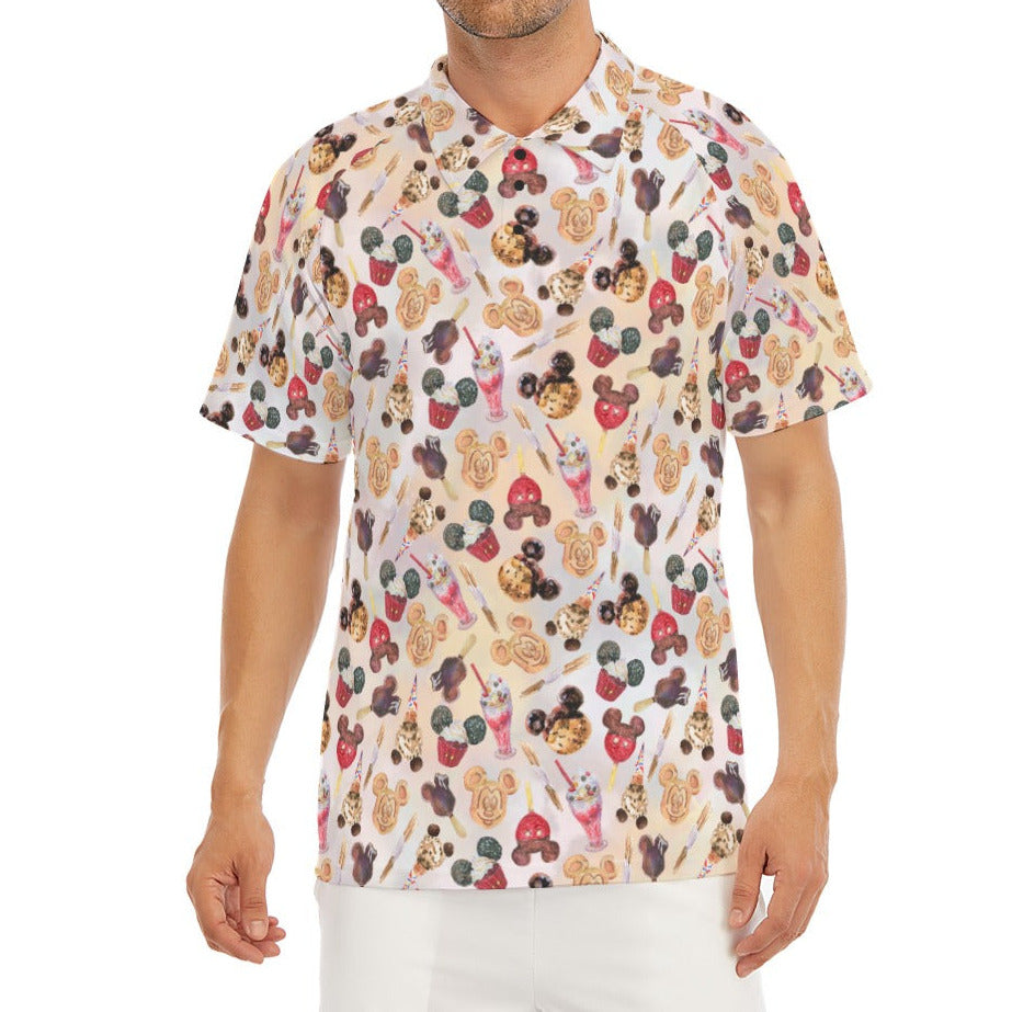 Mouse Snack Treats - Men's Polo Shirt