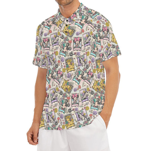 Garden Helpers Seed Packets - Men's Polo Shirt