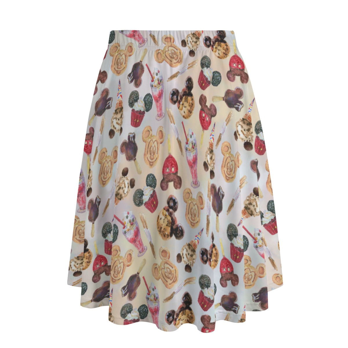 Mouse Snack Treats - Women's Pocket Midi Skirt