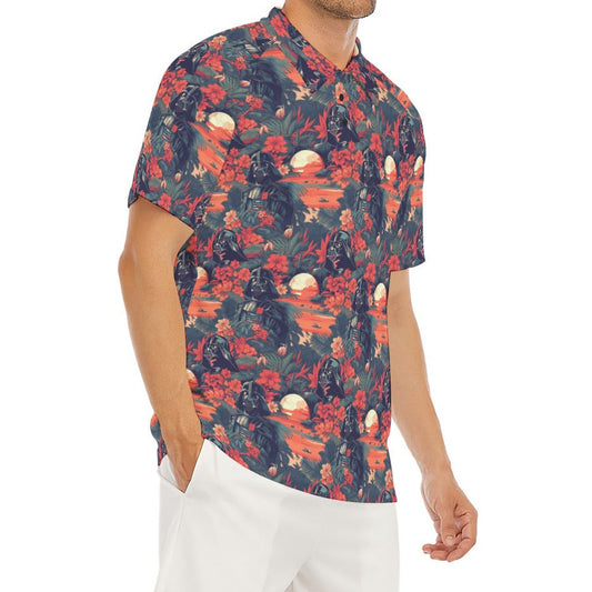 Tropical Dark Side Escape - Men's Polo Shirt