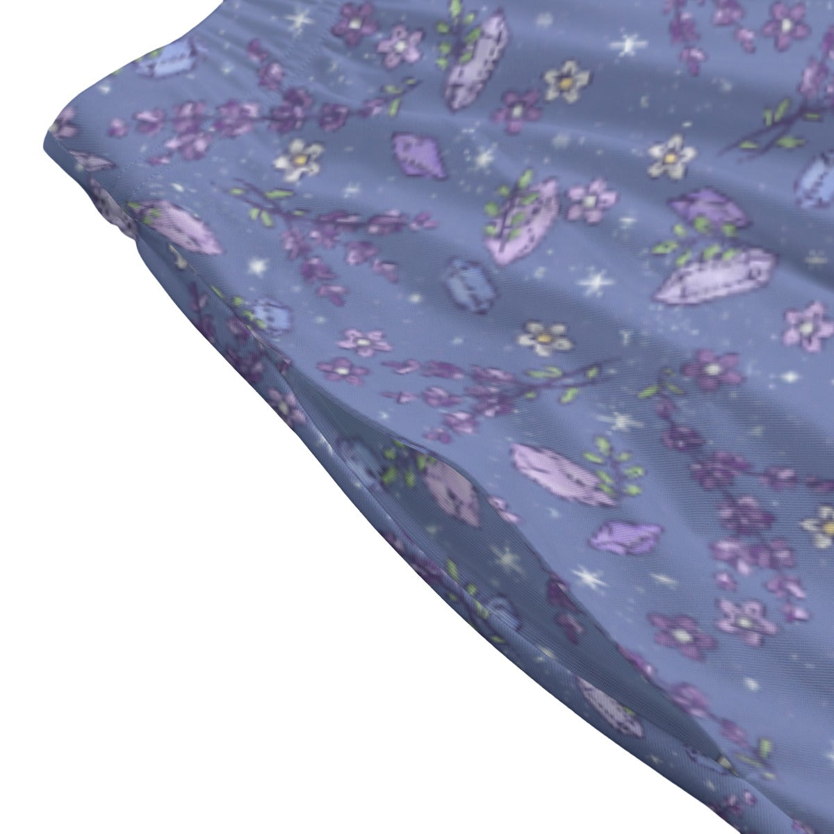 Lavender Vibes - Women's Pocket Midi Skirt
