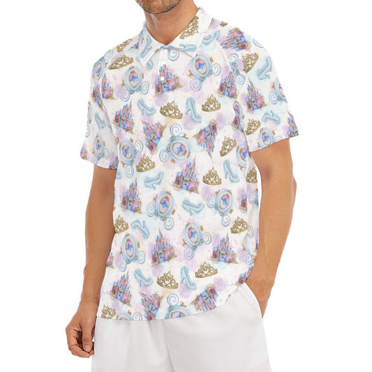 Watercolor Fairytale Fantasy - Men's Polo Shirt
