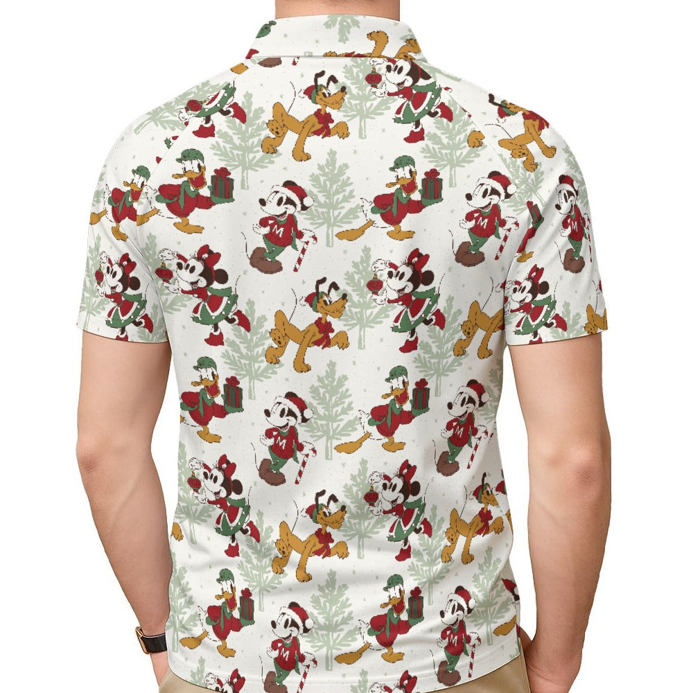 Classic Cartoon Crew Tinsel Trade - Men's Polo Shirt