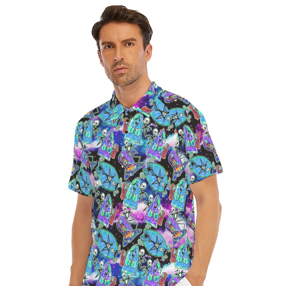 Haunting Romance Sketch - Men's Polo Shirt