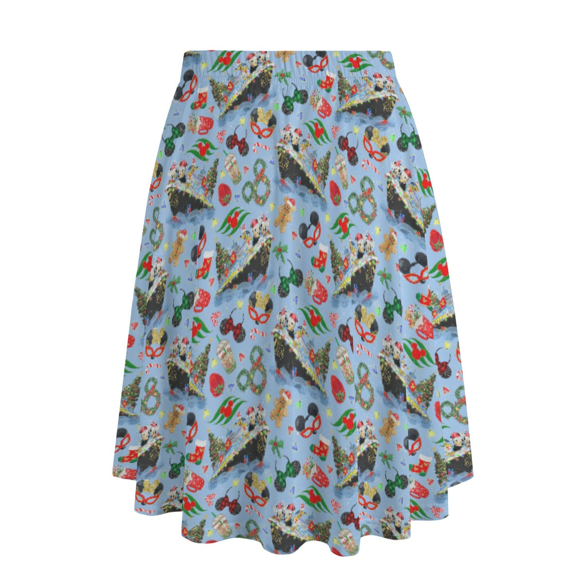 Very Merrytime Christmas Cruise - Women's Pocket Midi Skirt