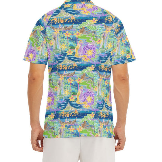 Lantern Festival Glow - Men's Polo Shirt