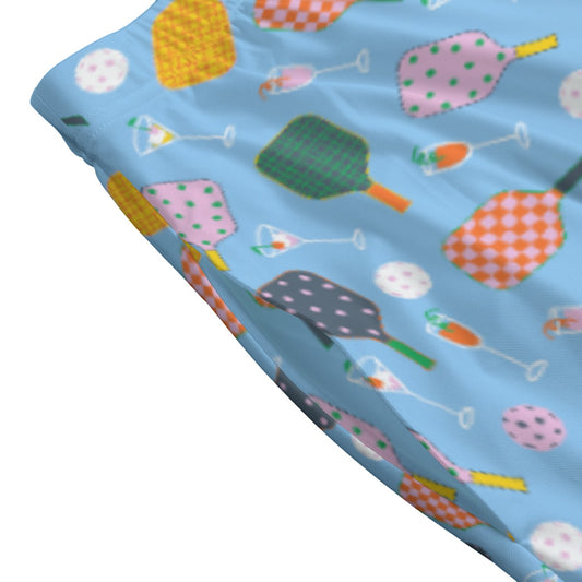 Pickleball and Cocktails - Women's Pocket Midi Skirt