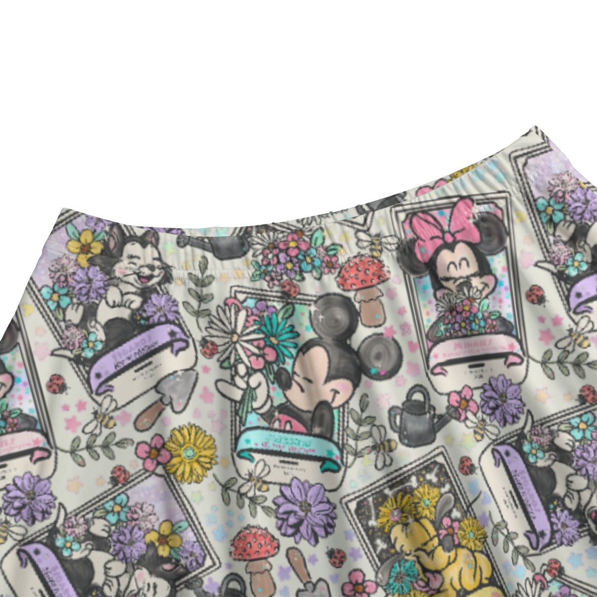 Garden Helpers Seed Packets - Women's Pocket Midi Skirt