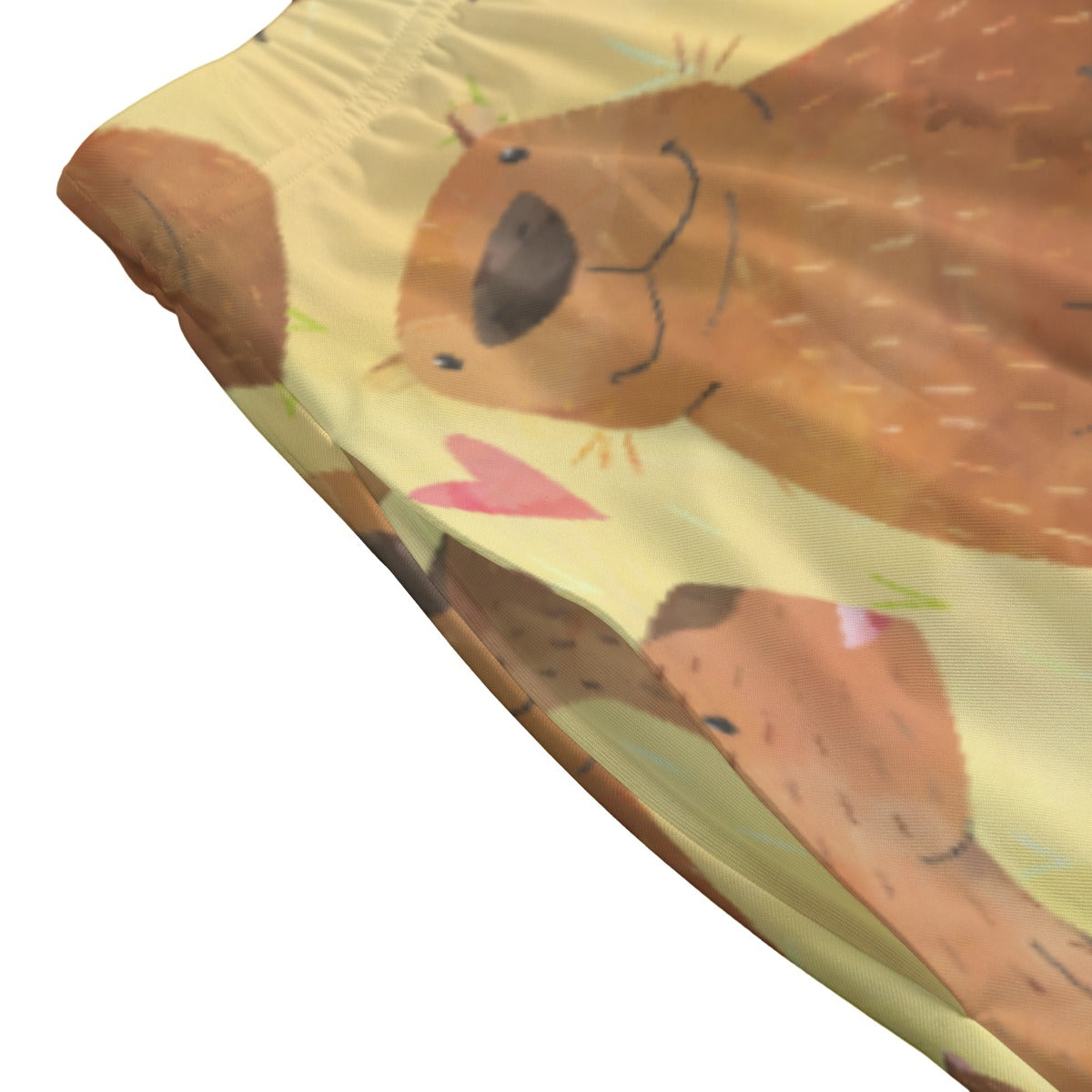 Capybara Love - Women's Pocket Midi Skirt