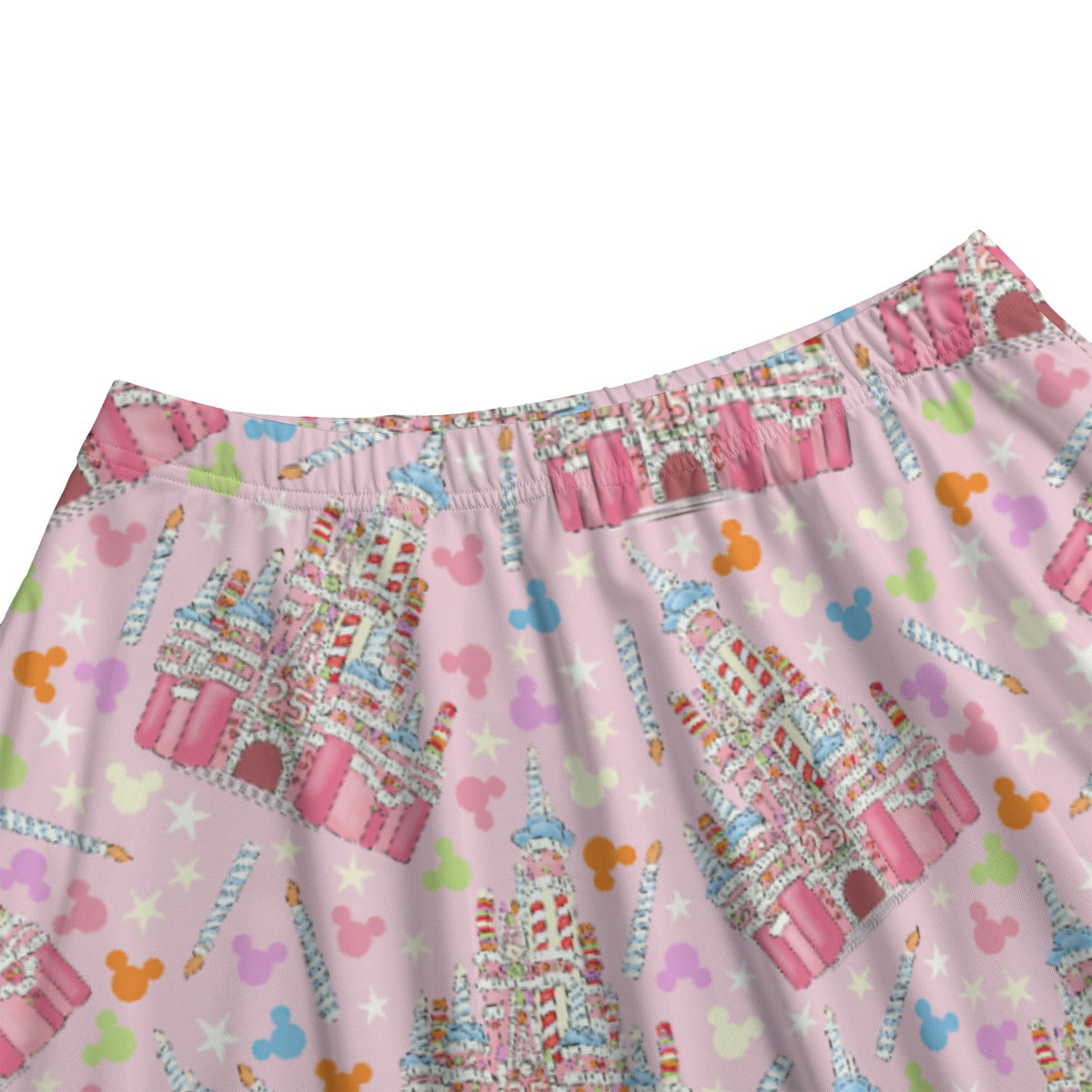 25th Birthday Cake Castle - Women's Pocket Midi Skirt