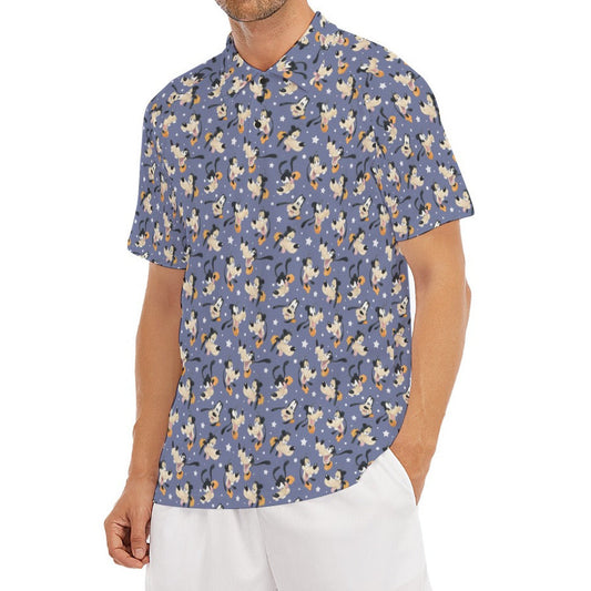 Funny Silly Dog - Men's Polo Shirt