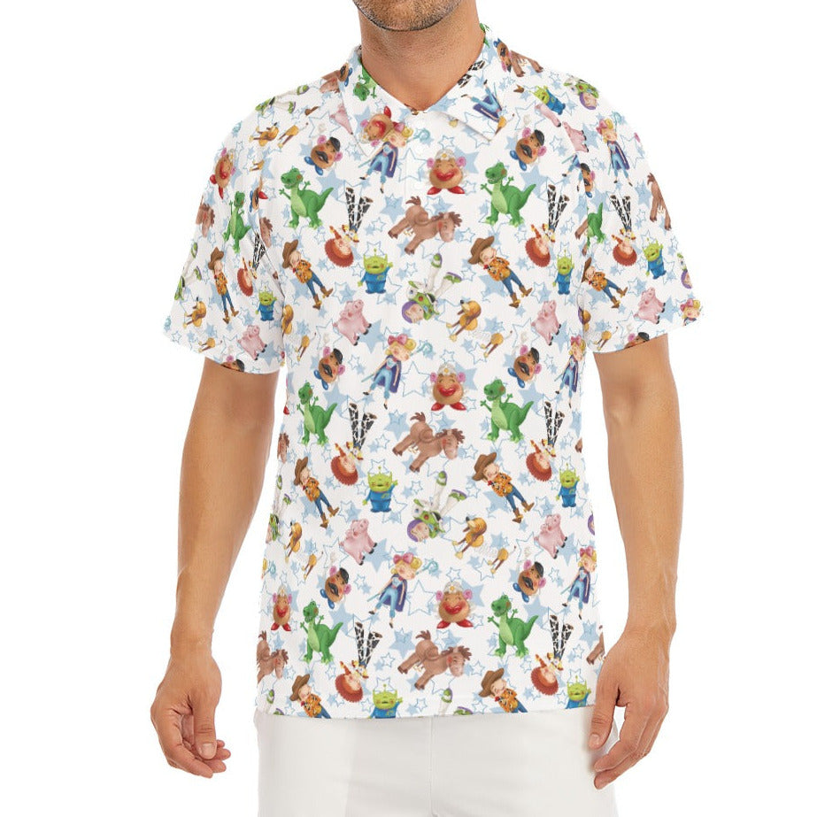 Playful Toy Friends - Men's Polo Shirt